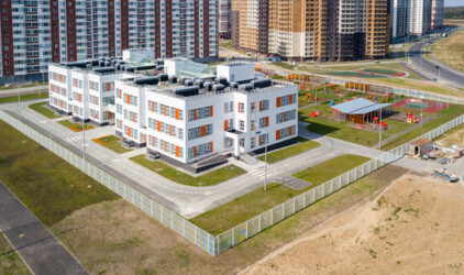 Сооружение детсада в ЖК «Цветы» в Нижнем Новгороде закончено