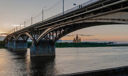 В Нижнем Новгороде 117 млн рублей выделили на подсветку Канавинского моста