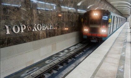 Станция нижегородского метро «Стрелка» готова на 68%