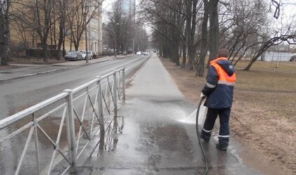 В Нижнем Новгороде подрядчики заплатили 1,5 млн рублей штрафов за плохую уборку улиц