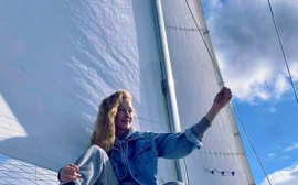 Актриса Светлана Ходченкова приплыла в Нижний Новгород на яхте