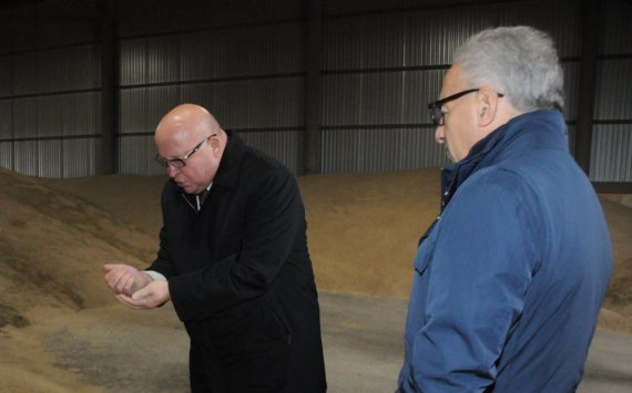 В Лукоянове строят зернохранилище на 36 тысяч тонн зерна 