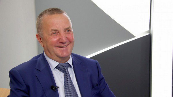 Владимир Челомин во время встречи с журналистами